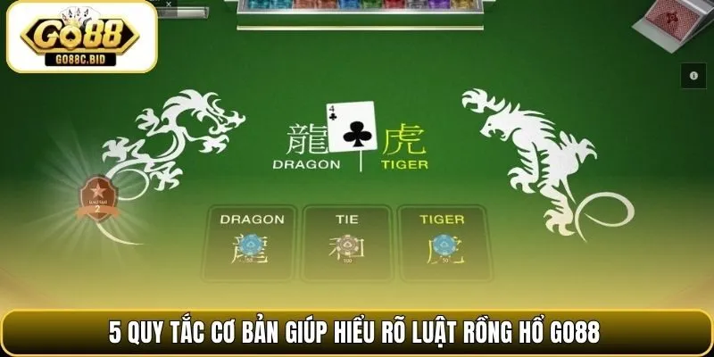 5 quy tắc cơ bản giúp hiểu rõ luật rồng hổ Go88
