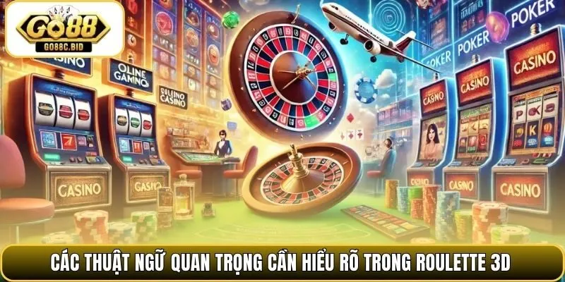 Các thuật ngữ quan trọng cần hiểu rõ trong roulette 3D