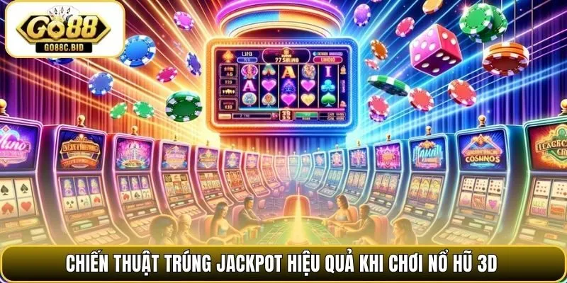 Chiến thuật trúng jackpot hiệu quả khi chơi nổ hũ 3D