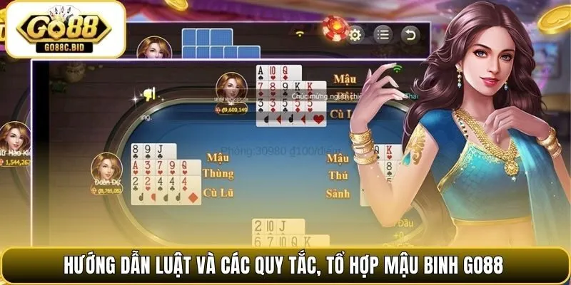 Hướng dẫn luật và các quy tắc, tổ hợp mậu binh Go88