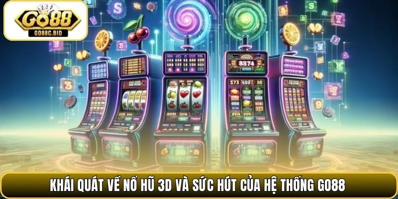 Khái quát về nổ hũ 3D và sức hút của hệ thống Go88