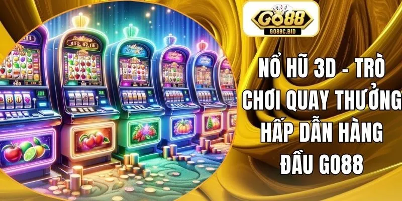 Nổ Hũ 3D - Trò Chơi Quay Thưởng Hấp Dẫn Hàng Đầu Go88